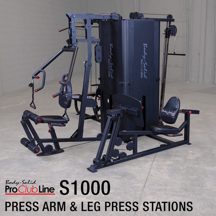 Pro Clubline - Gym S1000 - Pro Clubline 4 Stack Commercial Gym - Home Gyms HQ