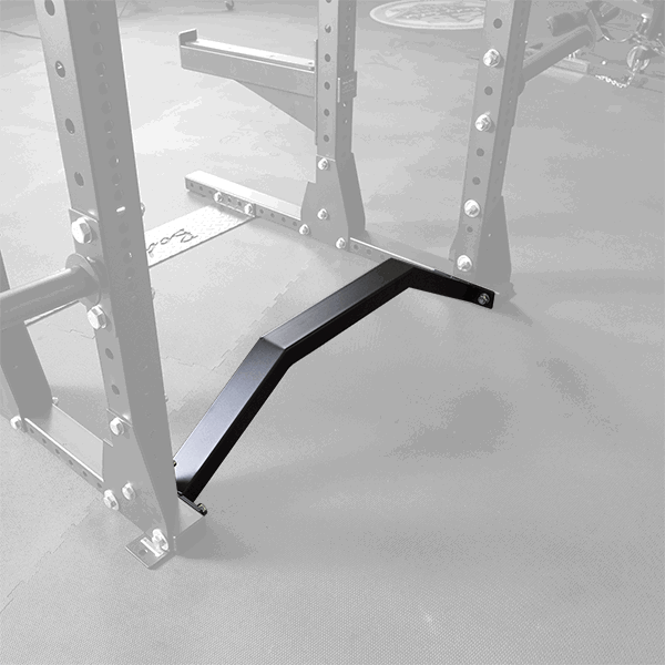 Pro Clubline - Rack Attach SPRBCB - PCL Half Cage SPR500 Bench Clearance Back Bar - Home Gyms HQ