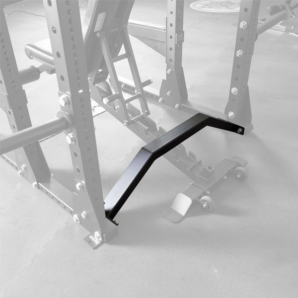 Pro Clubline - Rack Attach SPRBCB - PCL Half Cage SPR500 Bench Clearance Back Bar - Home Gyms HQ