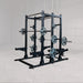 Pro Clubline - Rack Attach SPRDBLKIT - Double Half Rack Kit w Weight Horns x 6 - Home Gyms HQ