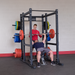 Pro Clubline - Rack SPR1000BACK - PCL Power Rack Base Rack SPR1000 and Extension - Home Gyms HQ