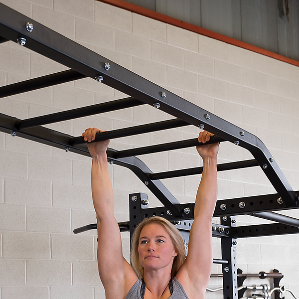 Pro Clubline - Rack SPR1000DBBack - PCL Power Rack Double Rack/Extension w Monkey Bar - Home Gyms HQ