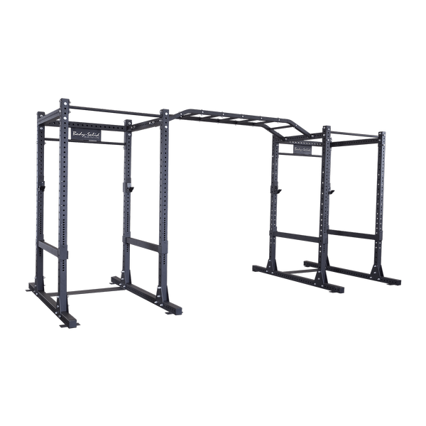 Pro Clubline - Rack SPR1000DB - PCL Power Rack Double SPR1000 w. Monkey Bar - Home Gyms HQ
