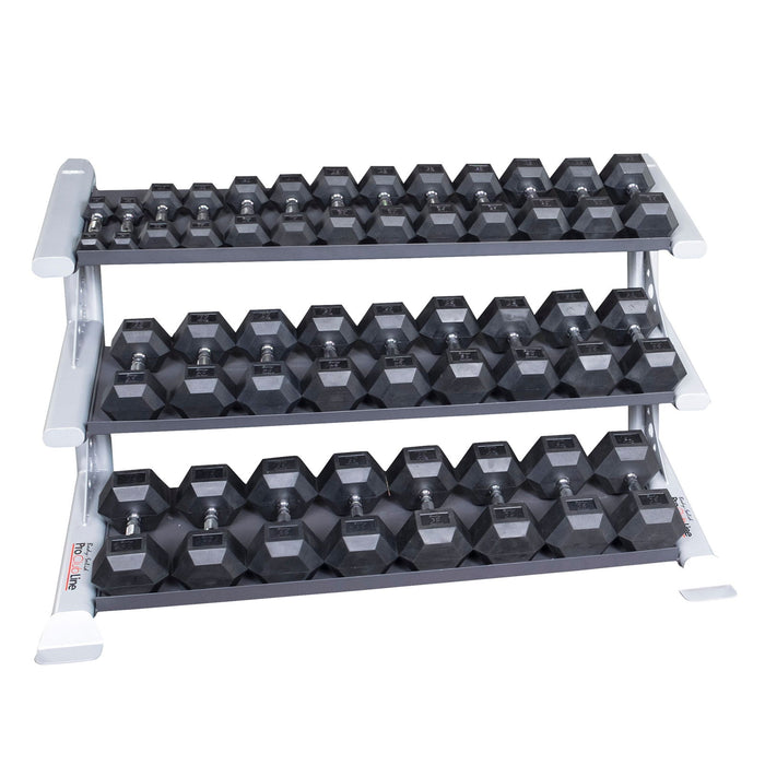 Pro Clubline - Storage SDKR1000DB -PCL SDKR 3 Tier Dumbell Rack - Home Gyms HQ
