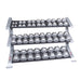 Pro Clubline - Storage SDKR1000DB -PCL SDKR 3 Tier Dumbell Rack - Home Gyms HQ