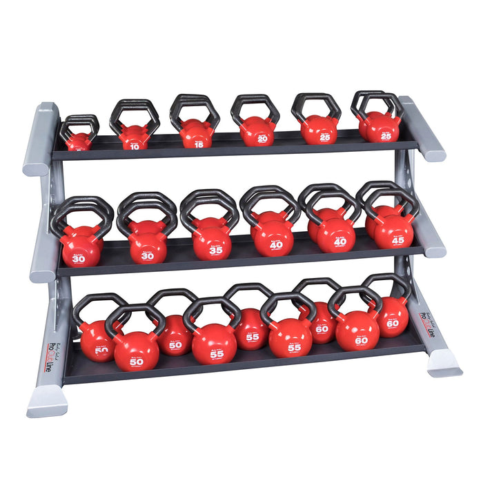 Pro Clubline - Storage SDKR1000KB - PCL SDKR 3 Tier Kettlebell Rack - Home Gyms HQ