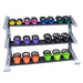 Pro Clubline - Storage SDKR1000KB - PCL SDKR 3 Tier Kettlebell Rack - Home Gyms HQ