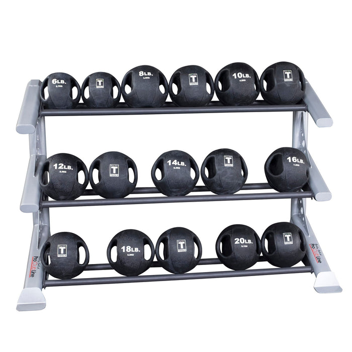 Pro Clubline - Storage SDKR1000MB - PCL SDKR 3 Tier Med Ball Rack - Home Gyms HQ