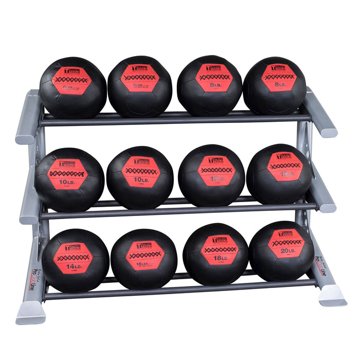 Pro Clubline - Storage SDKR1000MB - PCL SDKR 3 Tier Med Ball Rack - Home Gyms HQ
