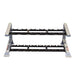 Pro Clubline - Storage SDKR500SD - PCL SDKR 2 Tier Saddle Dumbell Rack - Home Gyms HQ
