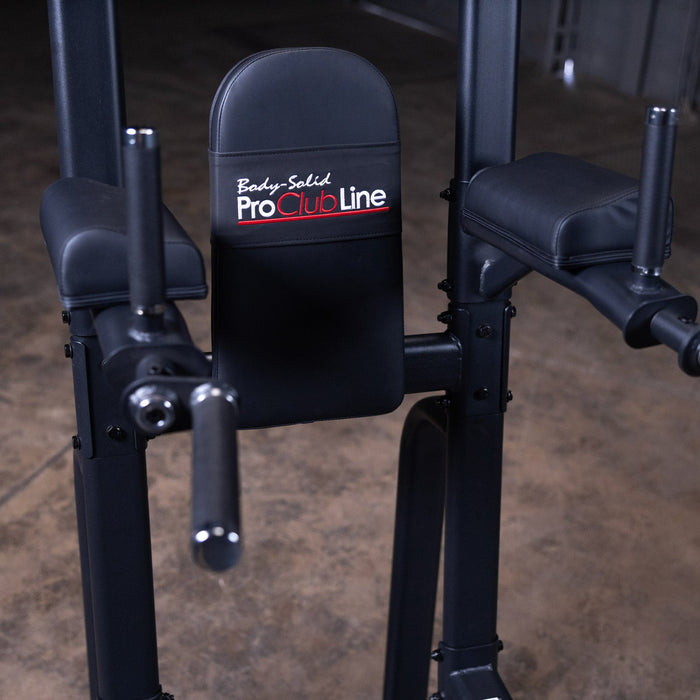 Pro Clubline - VKR SVKR1000B - PROCLUBLINE VERTICAL KNEE RAISE CHIN DIP - Home Gyms HQ