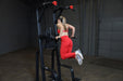 Pro Clubline - VKR SVKR1000B - PROCLUBLINE VERTICAL KNEE RAISE CHIN DIP - Home Gyms HQ