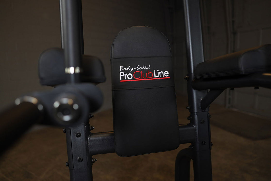 Pro Clubline - VKR SVKR1000B - PROCLUBLINE VERTICAL KNEE RAISE CHIN DIP - Home Gyms HQ