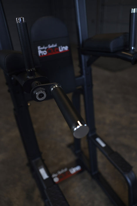 Pro Clubline - VKR SVKR1000B - PROCLUBLINE VERTICAL KNEE RAISE CHIN DIP - Home Gyms HQ