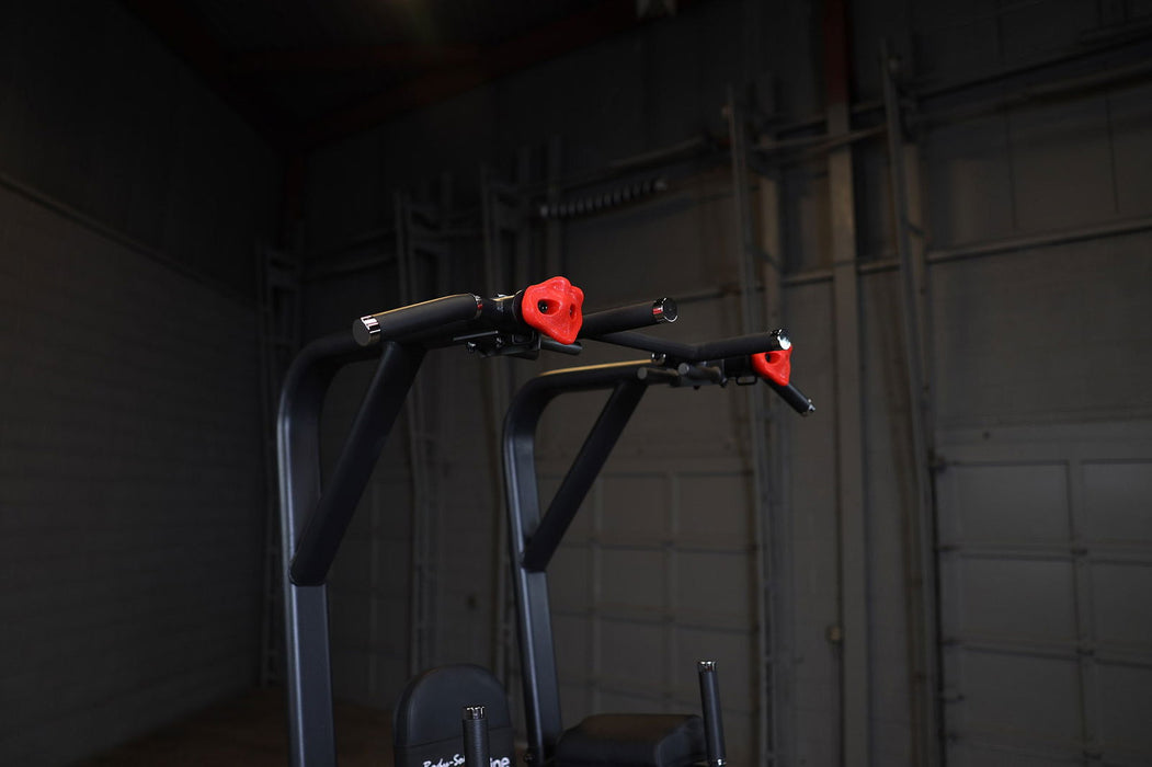 Pro Clubline - VKR SVKR1000B - PROCLUBLINE VERTICAL KNEE RAISE CHIN DIP - Home Gyms HQ