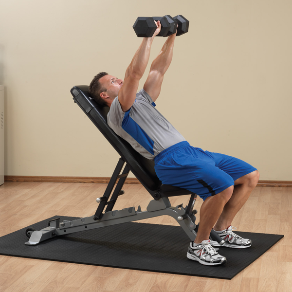 Pro Clubline - Bench SFID325 - ProClubline Flat, Incline Bench, Silver