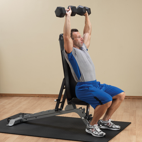 Pro Clubline - Bench SFID325 - ProClubline Flat, Incline Bench, Silver