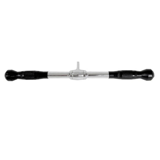 VTX - GSB-20SR - 20" Economy Straight Bar w/ Swivel and Rubber Grips - Home Gyms HQ - Accessories and Attachments