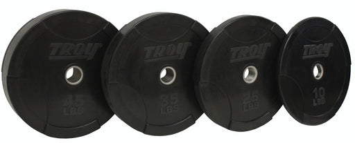 Troy - BO-SBP - Black Olympic Solid Bumper Plate Rubber - Home Gyms HQ