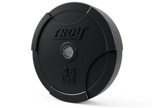 Troy - BO-SBP - Black Olympic Solid Bumper Plate Rubber - Home Gyms HQ