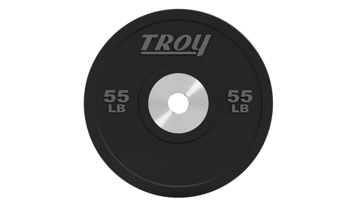 Troy - BPO-SBP - Premium Grade Performance Black Rubber Bumper Plate - Home Gyms HQ