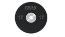 Troy - BPO-SBP - Premium Grade Performance Black Rubber Bumper Plate - Home Gyms HQ