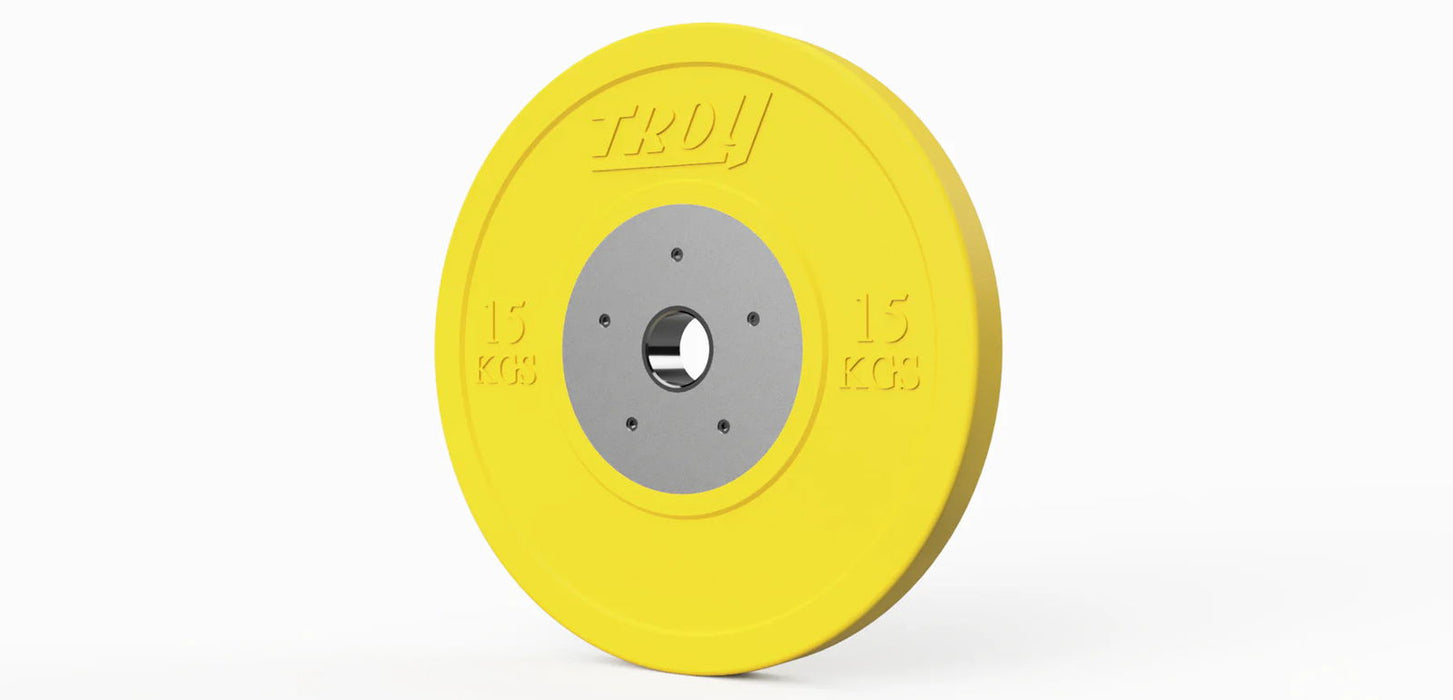 Troy - CO-SBP - Troy Competition Grade Color Rubber Bumper Plate (KG) - Home Gyms HQ - 