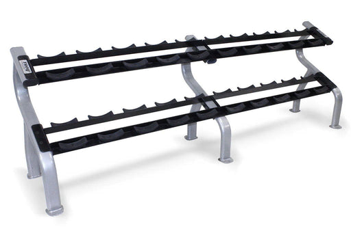 Troy - COMMPAC-RUFDR50 - Saddle Rack W/ 10 PR Pair Pro Commercial DBS - Home Gyms HQ