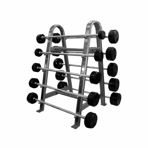 Troy - COMMPAC-TSBR110 - Horizontal Barbell Rack Rubber STR 20-110 - Home Gyms HQ