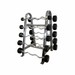Troy - COMMPAC-TZBR110 - Horizontal Barbell Rack Rubber Curl 20-110 - Home Gyms HQ