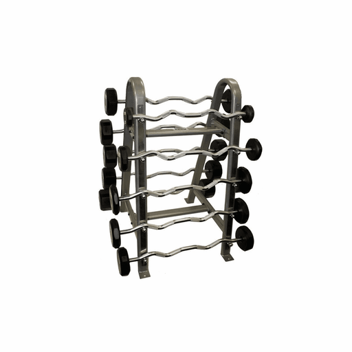Troy - COMMPAC-TZBU110 - Horizontal Barbell Rack Urethane Curl 20-110 - Home Gyms HQ - Barbell Sets