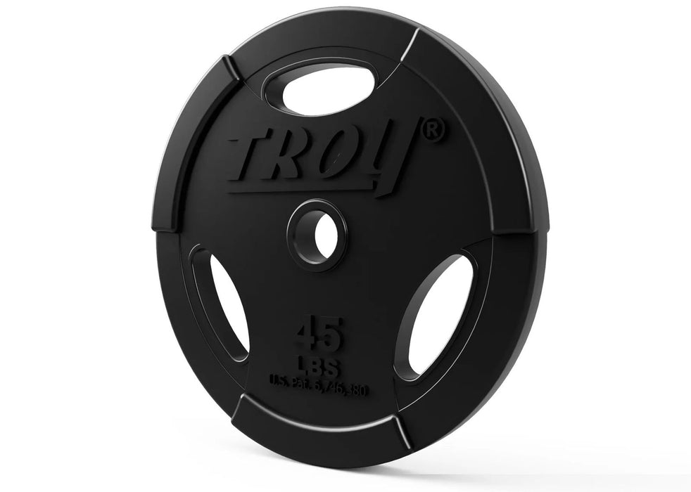 Troy - GO-U - Premium Grade "Inter-locking" Urethane Encased Grip Plate - Home Gyms HQ - 