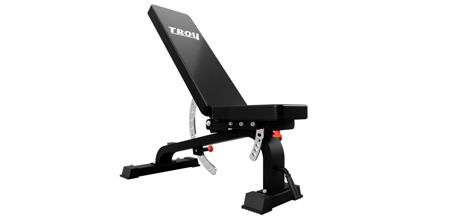 Troy - GTBH-FID - Commercial Flat-Incline-Decline Bench - Home Gyms HQ