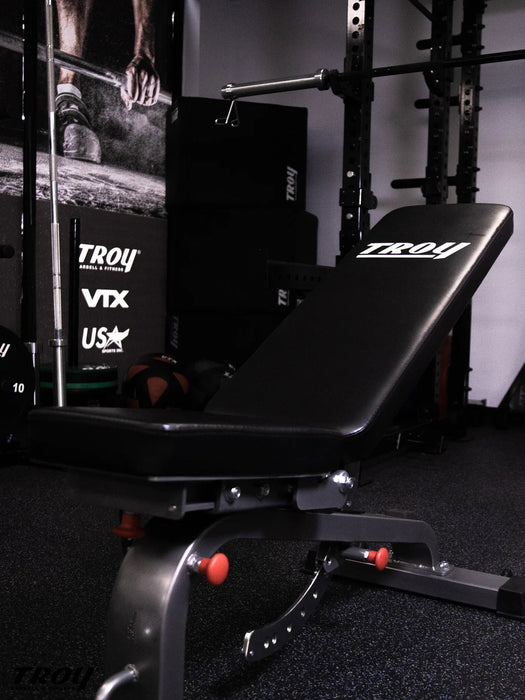 Troy - GTBH-FID - Commercial Flat-Incline-Decline Bench - Home Gyms HQ