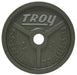 Troy - HO PLATES - Premium Grade Fully Machined Gray Olympic Iron Plate - Wide flange for easy lifting - Home Gyms HQ