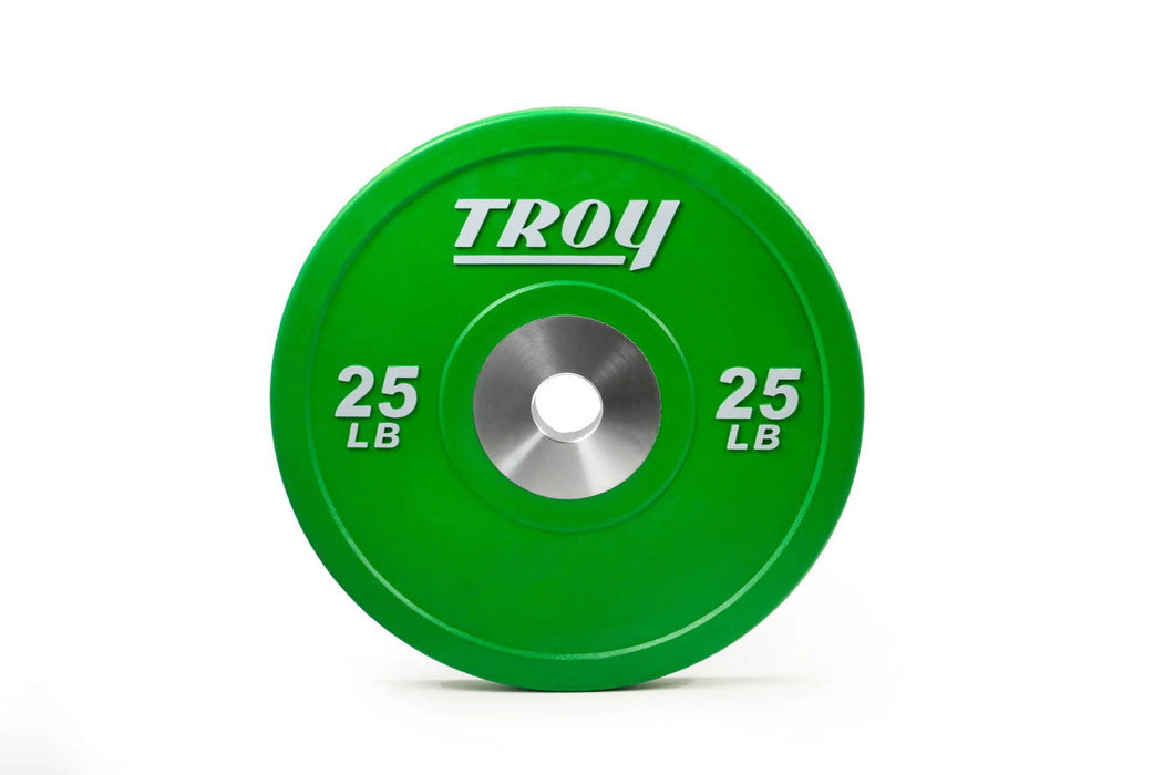 Troy - PO-SBP - Premium Grade Performance Color Rubber Bumper Plate - Home Gyms HQ