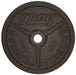 Troy - PO PLATES - Premium Grade Fully Machined Black Olympic Plate - Wide flange for easy lifting - Home Gyms HQ