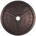 Troy - PO PLATES - Premium Grade Fully Machined Black Olympic Plate - Wide flange for easy lifting - Home Gyms HQ