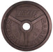 Troy - PO PLATES - Premium Grade Fully Machined Black Olympic Plate - Wide flange for easy lifting - Home Gyms HQ