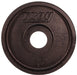 Troy - PO PLATES - Premium Grade Fully Machined Black Olympic Plate - Wide flange for easy lifting - Home Gyms HQ