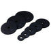 USA - BR Plates - Black Reg Plate - Home Gyms HQ