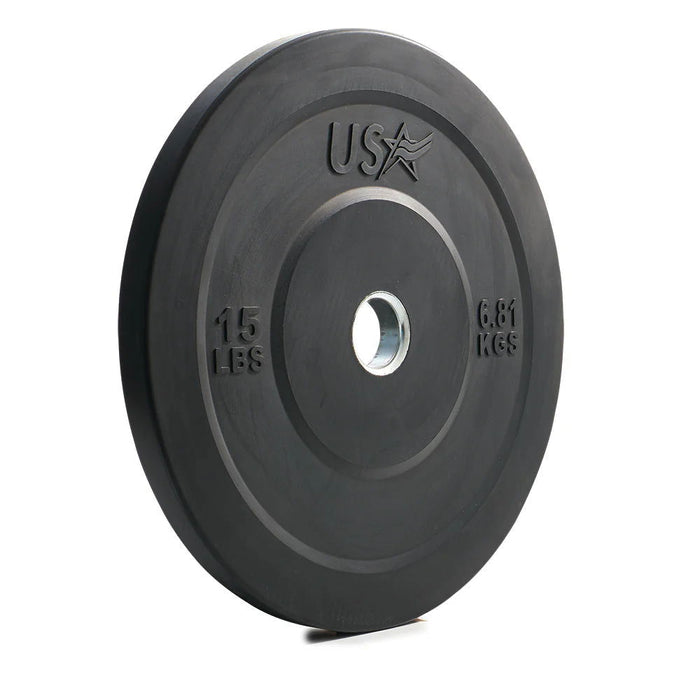 USA - GBO-SBP - USA Rubber Bumper Plate - Home Gyms HQ