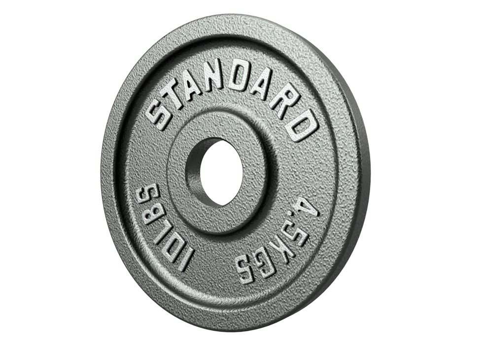 USA - O PLATES - Economy Cast Iron Gray Plate - Home Gyms HQ