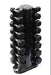 USA - VERTPAC-HDR30G - Rubber 6 pair DB 5,10,15,20,25 & 30lb ket w vert rack - Home Gyms HQ - Dumbbells Set