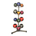VTX - BALLPAC-GMB15G2 - WALL BALL RACK W/4-15 POUND MEDICINE BALLS GEN 2 - Home Gyms HQ