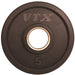 VTX - GO-VR - Olympic Rubber Encased "Wide Flange" 3 hole grip VTX plate for all Olympic bars - Home Gyms HQ - 