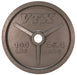 VTX - GO-V - Olympic "Wide Flange" 3 hole grip VTX plate for  Olympic bars, Gray finish - Home Gyms HQ - 