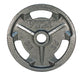 VTX - GO-V - Olympic "Wide Flange" 3 hole grip VTX plate for  Olympic bars, Gray finish - Home Gyms HQ - 