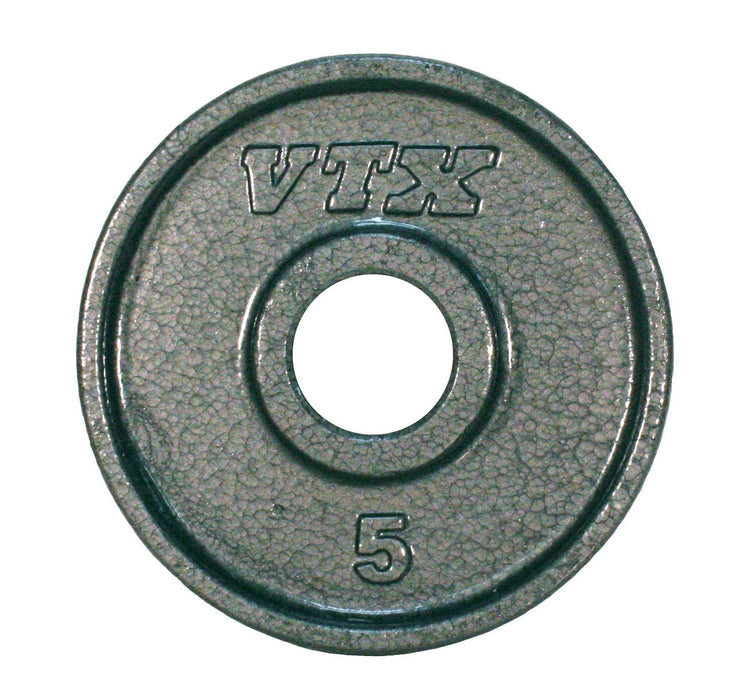VTX - GO-V - Olympic "Wide Flange" 3 hole grip VTX plate for  Olympic bars, Gray finish - Home Gyms HQ - 