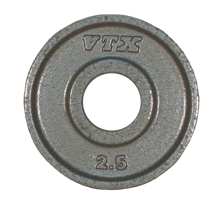 VTX - GO-V - Olympic "Wide Flange" 3 hole grip VTX plate for  Olympic bars, Gray finish - Home Gyms HQ - 